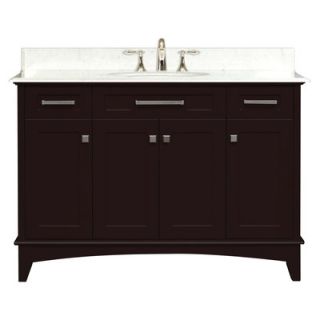 Manhattan 48 Single Standard Bathroom Vanity Set by Water Creation