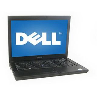 Refurbished Dell Black 14" E6400 Laptop PC with Intel Core 2 Duo Processor and Windows 7 Home Premium