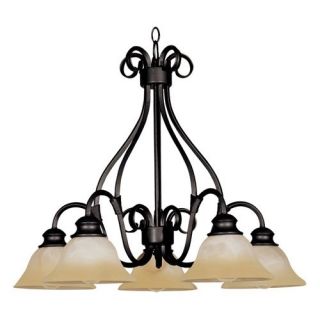 Maxim Pacific Chandelier   26W in. Kentucky Bronze   Chandeliers