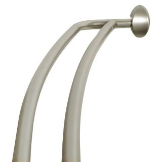 Zenna Home NeverRust Double Curved Shower Rod