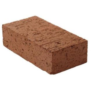 8 in. x 2 1/4 in. x 4 in. Clay Brick RED0126MCO