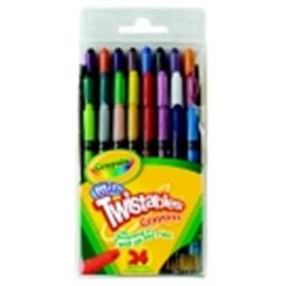 Crayola Twistables Non Toxic Crayon Set, Set   24