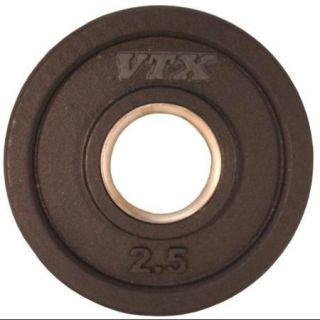 VTX Olympic Rubber Grip Weight Plate (8.5 in. Dia x 1 in. H (5 lbs.))