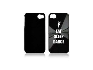 Apple iPhone 4 4S 4G Black A1683 Aluminum Hard Back Case Cover Eat Sleep Dance