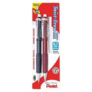 Pentel® 0.7 mm Twist Erase III Mechanical Pencil  Assorted Colors (2