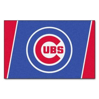 FANMATS Chicago Cubs 4 ft. x 6 ft. Area Rug 7051