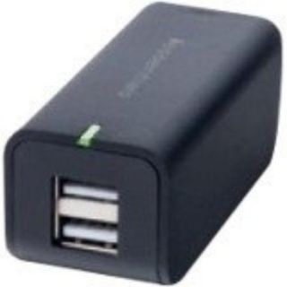Iessentials Dual Usb Wall Charger   5 V Dc Output Voltage   2.10 A Output Current (ie acp2u bl)