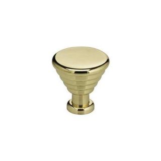 Omnia 9147 1 3/16" Designer Cabinet Knob from the Solid Brass Collection