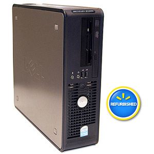 Dell Pre Owned, Refurbished GX620 Desktop PC with Intel Pentium D Processor, 2GB Memory, 320GB Hard Drive and Windows 7 Home Premium (Monitor Not Included)
