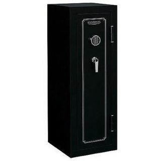 Stack On 14 Gun Fire Resistant Security Safe with Electronic Lock FS 14 MB E Matte Black