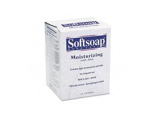 Softsoap 01924CT Moisturizing Soap w/Aloe, Unscented Liquid, Dispenser, 800ml, 12/Carton