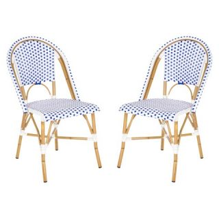 Toulouse 2 Piece Wicker Patio Side Chair Set