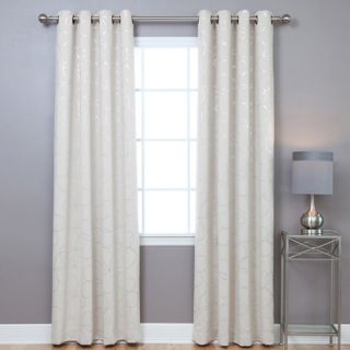Aurora Home Thermal Insulated Blackout Grommet Top Curtain Panel Pair