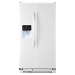 Amana 24.5 cu. ft. Side by Side Refrigerator in White ASD2575BRW