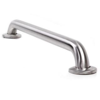 ARISTA 24 in. x 1 1/2 in. Concealed Screw Grab Bar in Brushed Stainless Steel GB 2450 SS CS