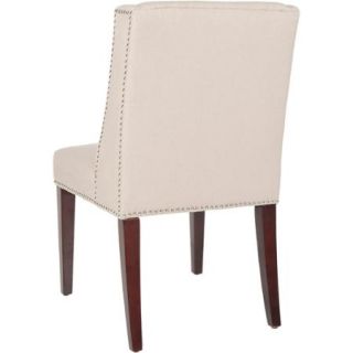 Safavieh Humphry Dining Chair with Silver Nail Heads, Set of 2