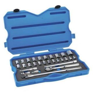 Armstrong 1/2" Drive, Socket Wrench Set, 44 515