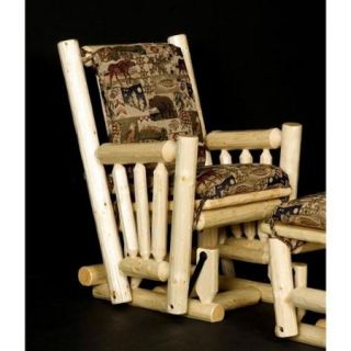 Log Glider Rocker Chair (Honey Pine)