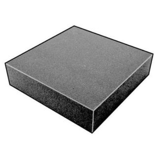 5GCR1 Foam Sheet, 200100 Poly, Charcoal, 4x12x12