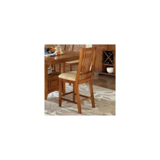 Steve Silver Company Set of 2 Tulsa Rich Cherry Dining Chairs