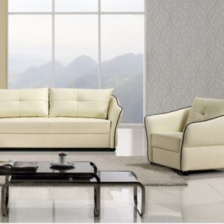 Hokku Designs Keaton Sofa Set