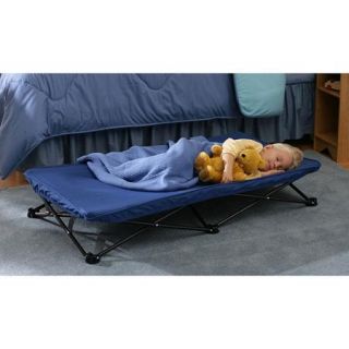 Regalo My Cot Blue Portable Folding Travel Bed with Travel Bag
