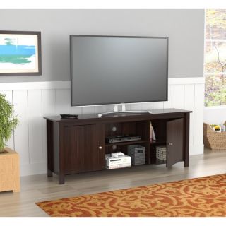 Inval 60 inch Espresso TV Stand   17740653   Shopping