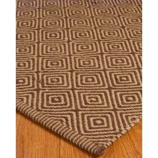Jute Cream / Brown Realm Area Rug by Natural Area Rugs