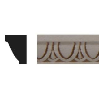 House of Fara 3/8 in. x 1/2 in. x 4 ft. Basswood Panel Moulding TT07