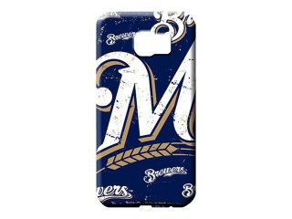 samsung galaxy s6 Protection Hard  Protective Beautiful Piece Of Nature Cases phone carrying skins   milwaukee brewers mlb baseball