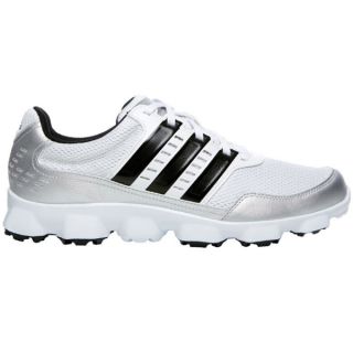 Adidas Mens Crossflex Sport White/ Black Spikeless Golf Shoes