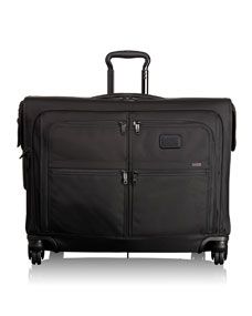 Tumi Alpha 2 Black 4 Wheeled Medium Trip Garment Bag