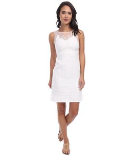 tommy bahama two palms lace inset dress white