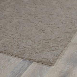 Imprints Classic Light Brown Solid Area Rug