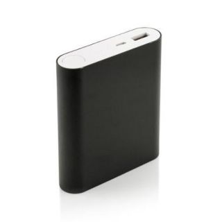10400mAh Universal Aluminum Metal Portable Backup External Battery USB Power Bank Charger For Cell Phone mobile devices   Black