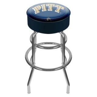 Trademark University of Pittsburgh Padded Swivel Bar Stool CLC1000 PITT