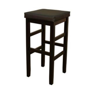 American Heritage Jensen 30 in. Bar Stool in Black (Set of 2) 130806BLK V01