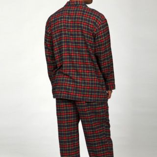 Nautica Mens Red Flannel 2 piece Pajama Set  ™ Shopping