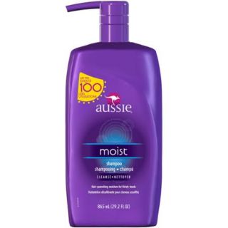 Aussie Moist Shampoo with Pump 29.2 Fl Oz