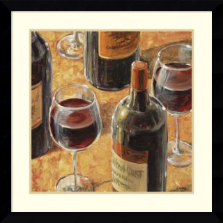 Karen Emery Wine Tasting II Framed Art Print 33 x 33 inch