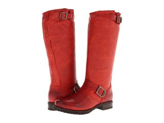 Frye Veronica Slouch Burnt Red Soft Vintage Leather