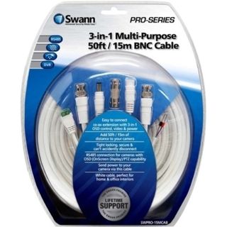 Swann Pro Coaxial Video/Power Cable   15079552  