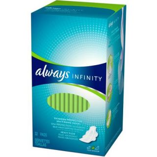 Always Infinity Heavy Flow Pads with Flexi Wings, (Choose your Count)
