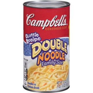 Campbell's? Family Size Double Noodle? Condensed Soup 23 oz. Can