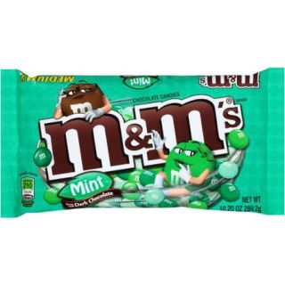 M&M'S Mint Dark Chocolate Candies, 10.2 oz