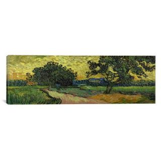 iCanvas 'Landscape at Twilight' by Vincent Van Gogh Painting Print on Canvas