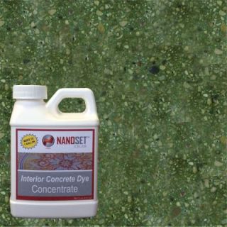 NanoSet Color 32 oz. Jade Interior Concrete Dye Stain Concentrate NSCLR32OZ105