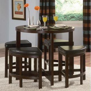 Woodhaven Hill Brussel II 5 Piece Counter Height Dining Set