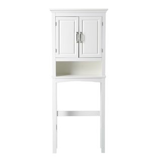 Chamber Collection White 3 shelf Bathroom Space Saver
