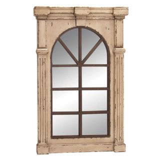 Arched Window Pane Wall Mirror
